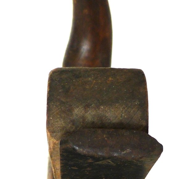 Antique woodworkers horn plane primitive hand work - Picture 12 of 12